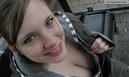 Dicke schlampe muss ihre Titten zeigen und Blasen