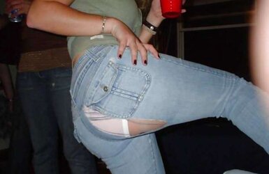Queens in denim CXX - Mitt- and Fellatios