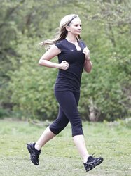 Jennifer Ellison Working Out in Liverpool