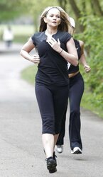 Jennifer Ellison Working Out in Liverpool