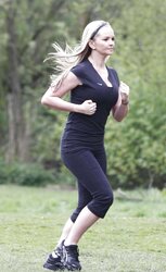 Jennifer Ellison Working Out in Liverpool