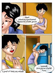 Mummy Mom Toon I Enjoy The Most two.