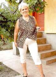 Grandma her saggy funbags five.
