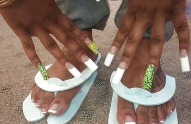 Just remarkable toes