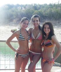 Teenagers in Swimsuits