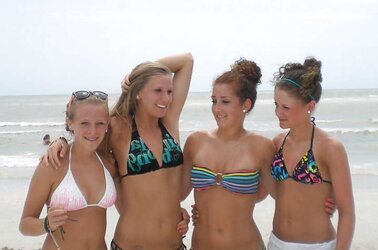Teenagers in Swimsuits