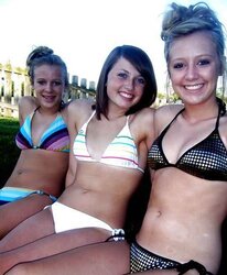 Teenagers in Swimsuits