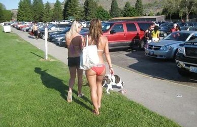 Teenagers in Swimsuits