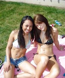 Teenagers in Swimsuits