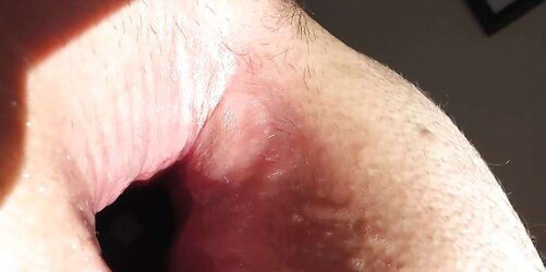 My butt-hole broad open for you large gape