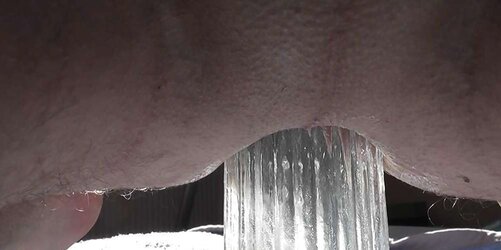 My butt-hole broad open for you large gape