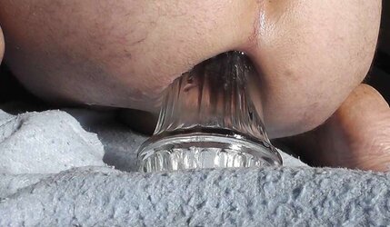 My butt-hole broad open for you large gape