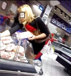 Display light-haired tart