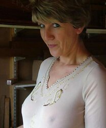 Sara in shed