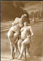 Retro dark-hued and withe
