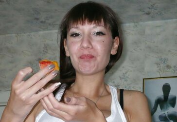 Slender Russian Dame From Personal Album