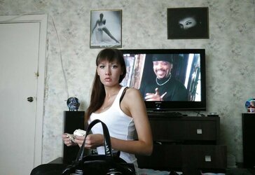 Slender Russian Dame From Personal Album