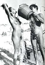Vintage furry armpits naturist