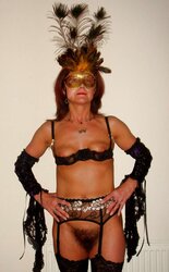 INEXPERIENCED FUR COVERED GRANNY