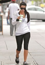 Kim Kardashian at Bootcamp Gym in Los Angeles