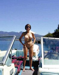Pretty dolls on boat