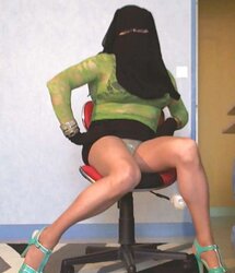 Leila niqab
