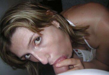 French maid inexperienced take facial cumshot