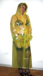 MUMMY in Plastic Raincoat