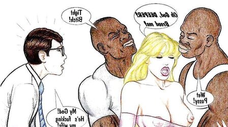 Cuckold Bi-Racial Comic