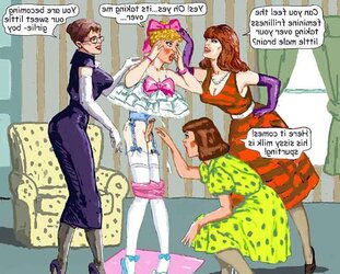 Sissy mega-bitch captions