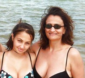 Bikini swimsuit brassiere plumper mature clothed teenager gigantic bra-stuffers