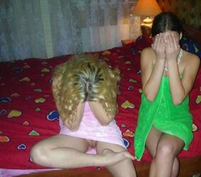 Damsels in towels