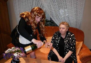 Girl Monic und Zofe Steffi Privat