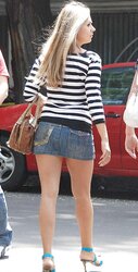 In The Streets 104 - Killer Denim Miniskirts