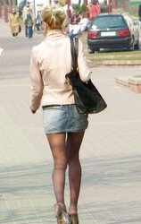 In The Streets 104 - Killer Denim Miniskirts