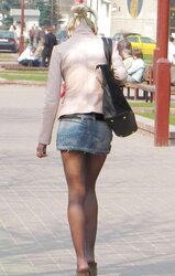 In The Streets 104 - Killer Denim Miniskirts