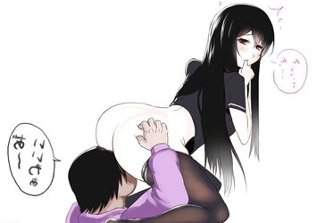 Anime Facesitting