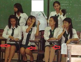 Boso Upskirt HRM Students Fatima University Novaliches