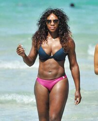 Serena Williams: Bathing Suit Muscle RUMP Pics