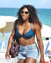 Serena Williams: Bathing Suit Muscle RUMP Pics