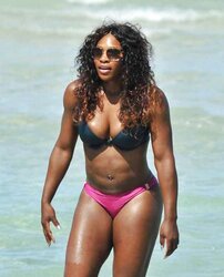 Serena Williams: Bathing Suit Muscle RUMP Pics