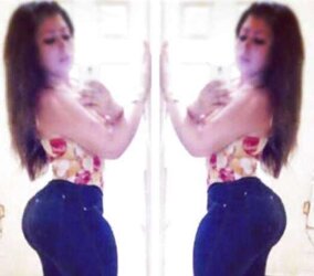 Phat Ass White Girl Latina ghetto caboose (dressed)