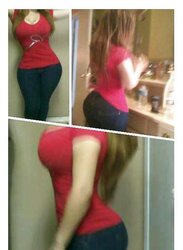 Phat Ass White Girl Latina ghetto caboose (dressed)