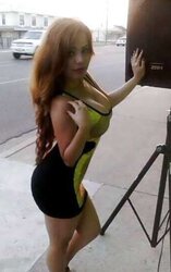 Phat Ass White Girl Latina ghetto caboose (dressed)