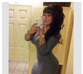 Phat Ass White Girl Latina ghetto caboose (dressed)