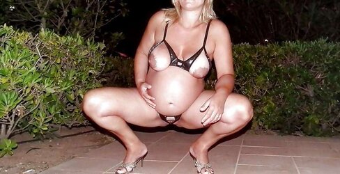 Clde mogli ripiene three - super hot pregnat wifey