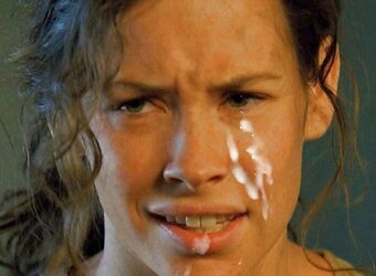 Evangeline Lilly Facial Cumshot