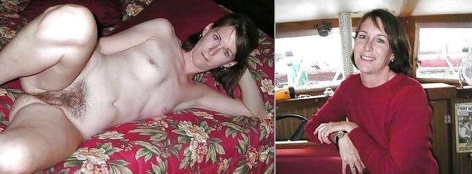 More mature moms and wives posing and getting used