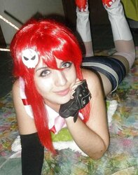 Teenager cosplay