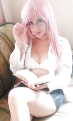 Teenager cosplay